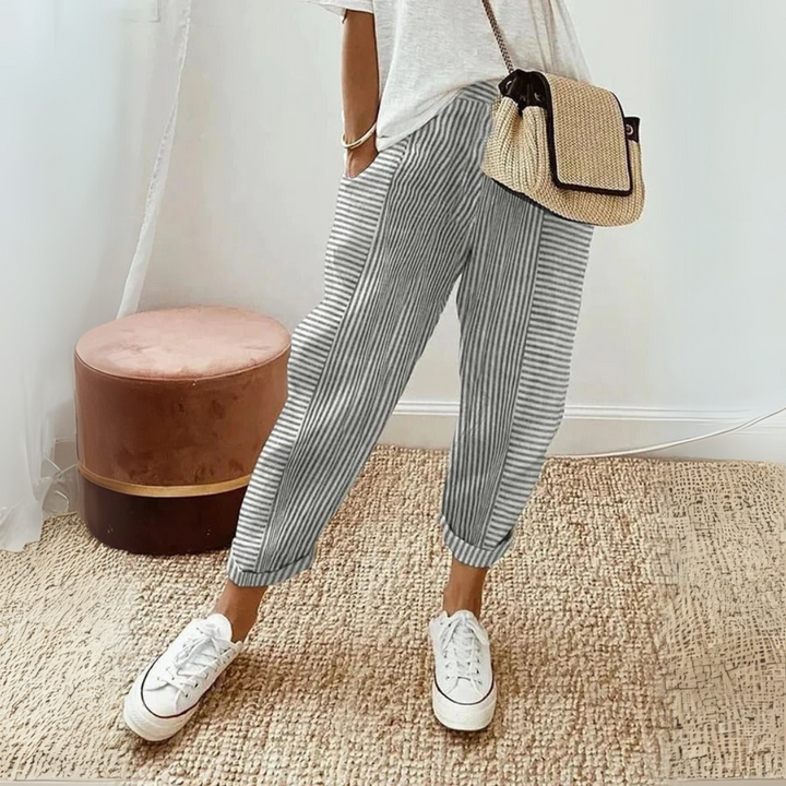 Luisa | Effortless Stripe Summer Pants