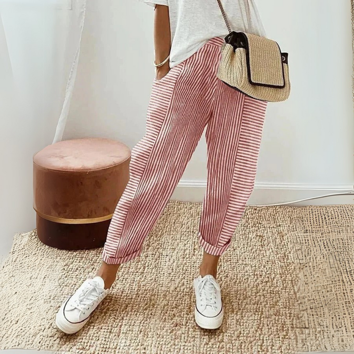 Luisa | Effortless Stripe Summer Pants