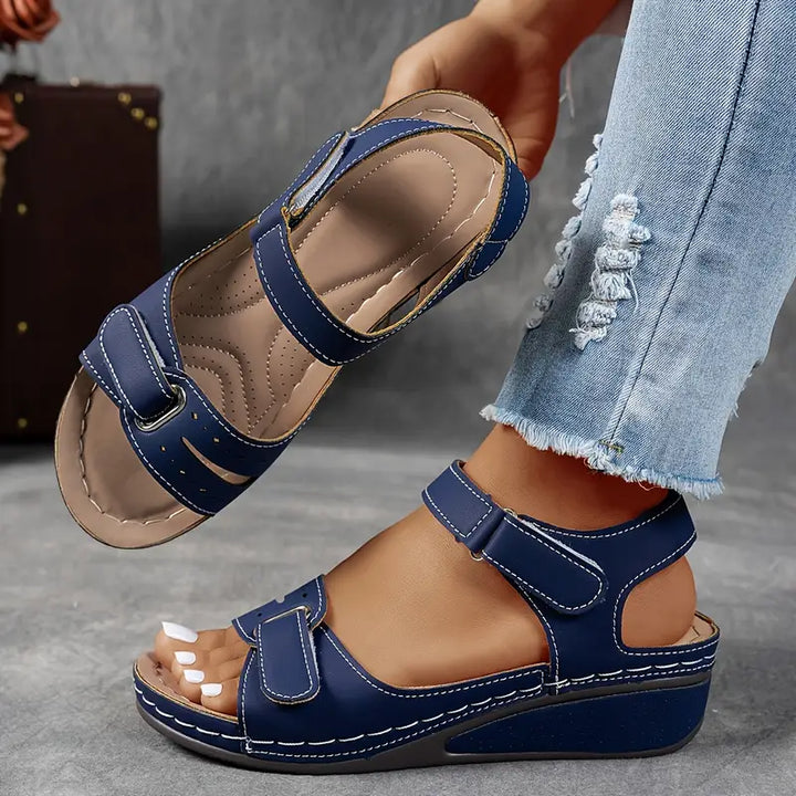 Elfreda - Orthopedic Sandals with Wedge Heel