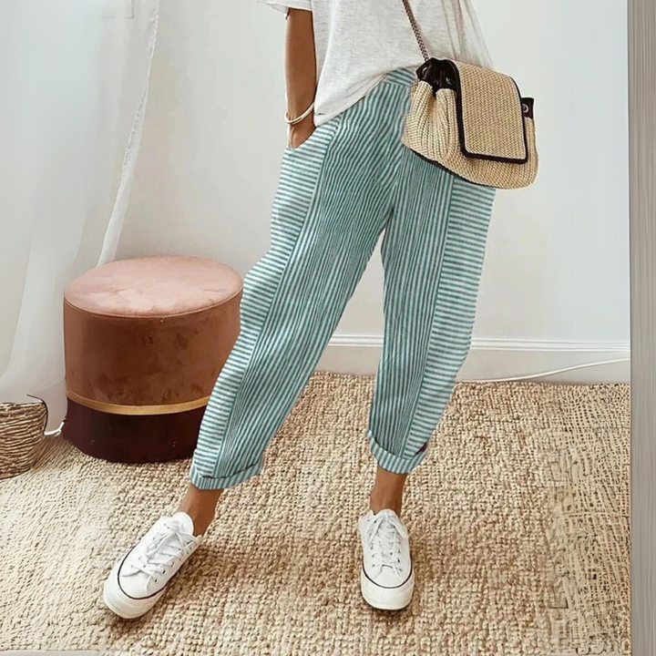 Luisa | Effortless Stripe Summer Pants