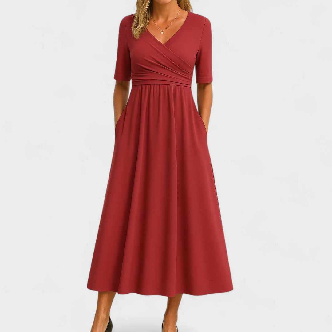 Fanny - Elegant Midi Dress
