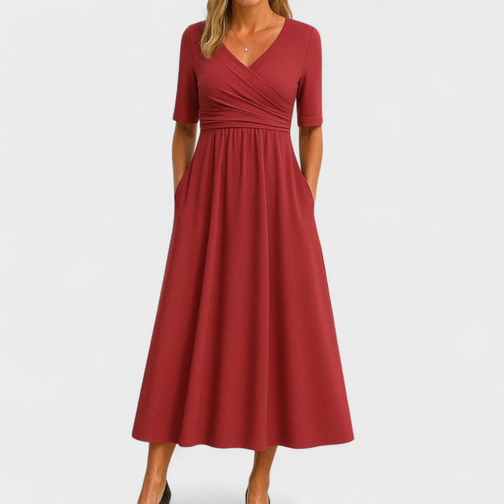 Fanny - Elegant Midi Dress