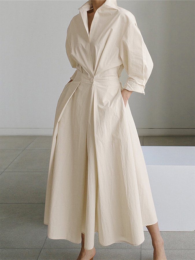 Nora | Polished Ease Maxi Dress