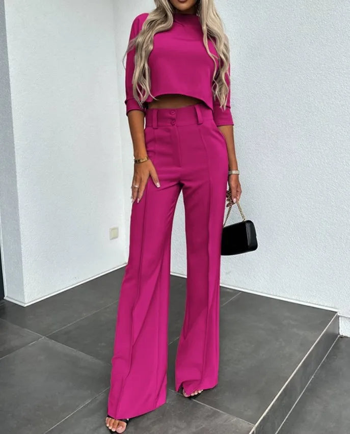 Hunter - Stylish Warm Long Sleeve Pants Two Piece Sets