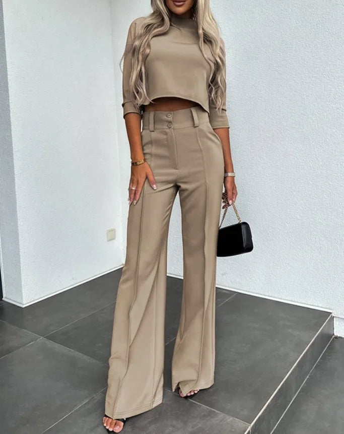 Hunter - Stylish Warm Long Sleeve Pants Two Piece Sets