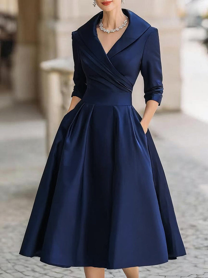 Cressie - Elegant Midi Dress
