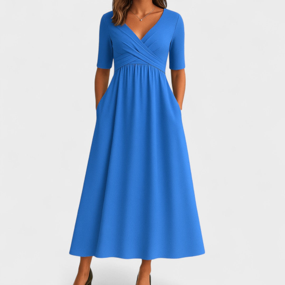 Fanny - Elegant Midi Dress