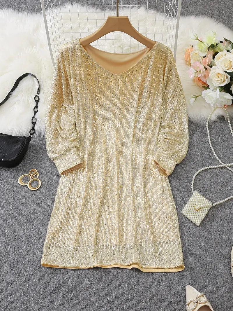 Arianie - Sequin Party Dress