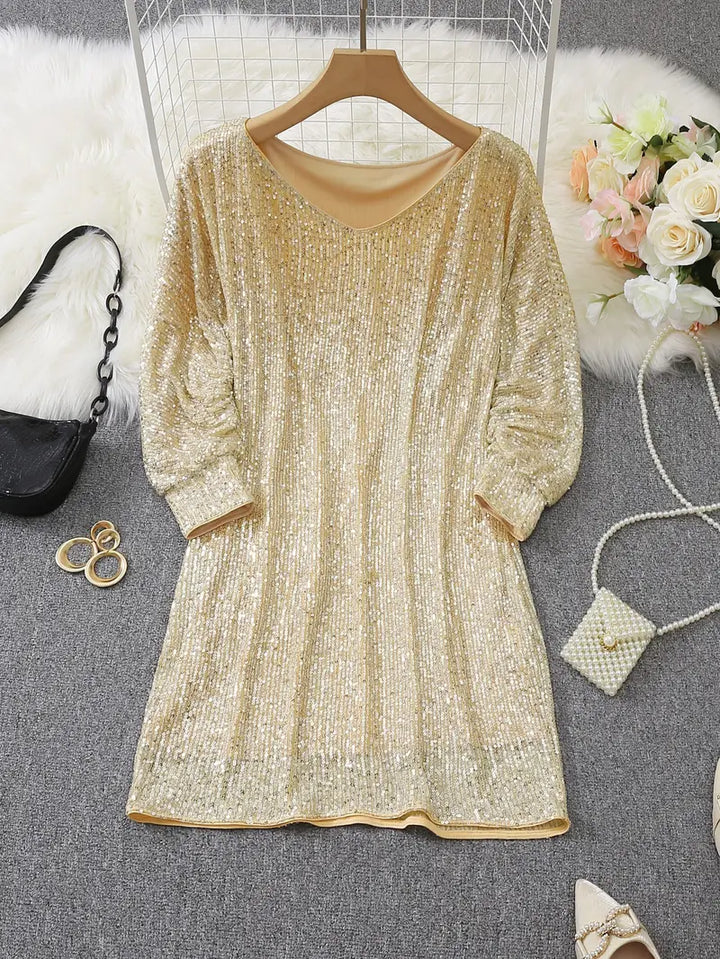 Arianie - Sequin Party Dress