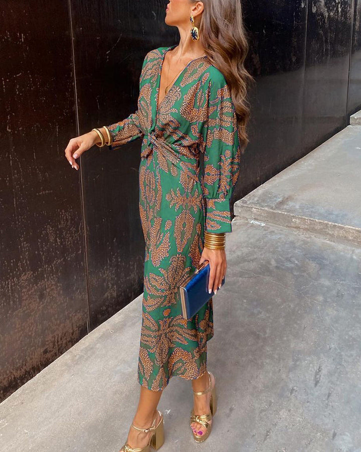 Aria - Women Wedding Guest A-Line Maxi Dress
