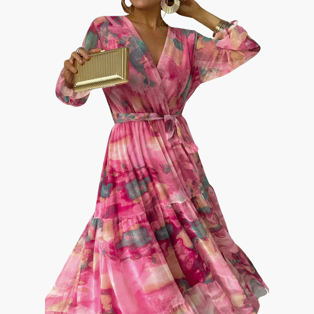 Birdie - Long Sleeve Summer Fashion Dress