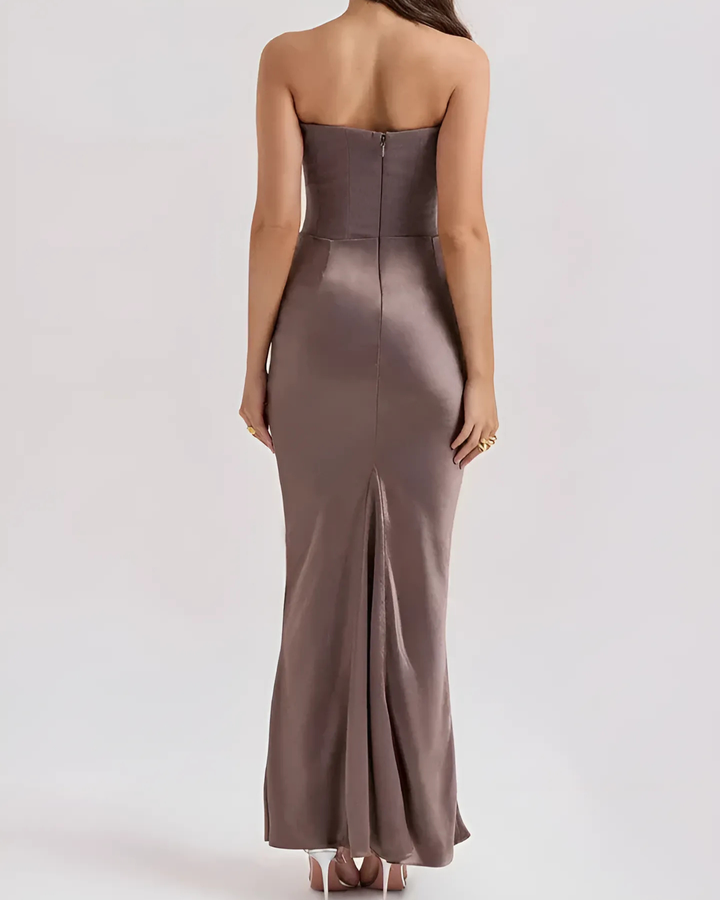 Thea - Elegant Wedding Guest Maxi Dress