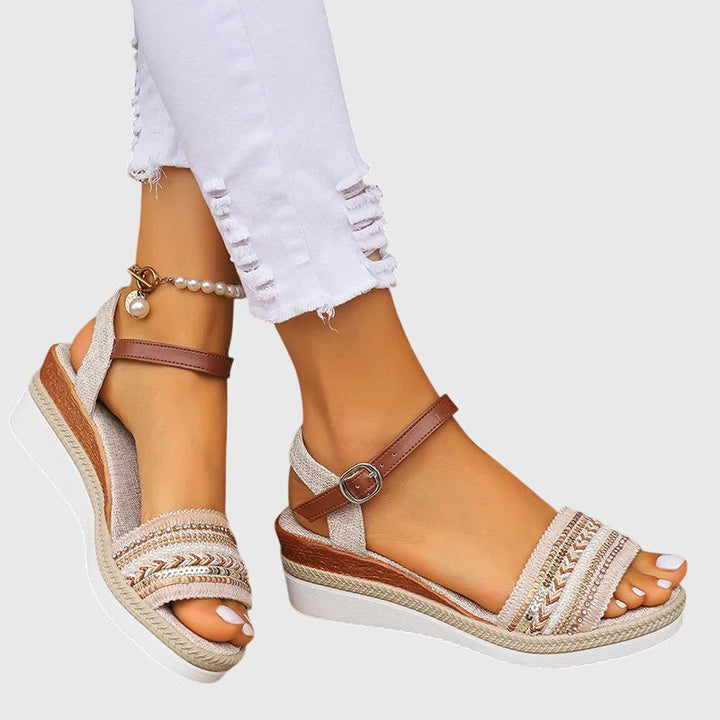 Lilah - Ankle Strap Orthopedic Sandals