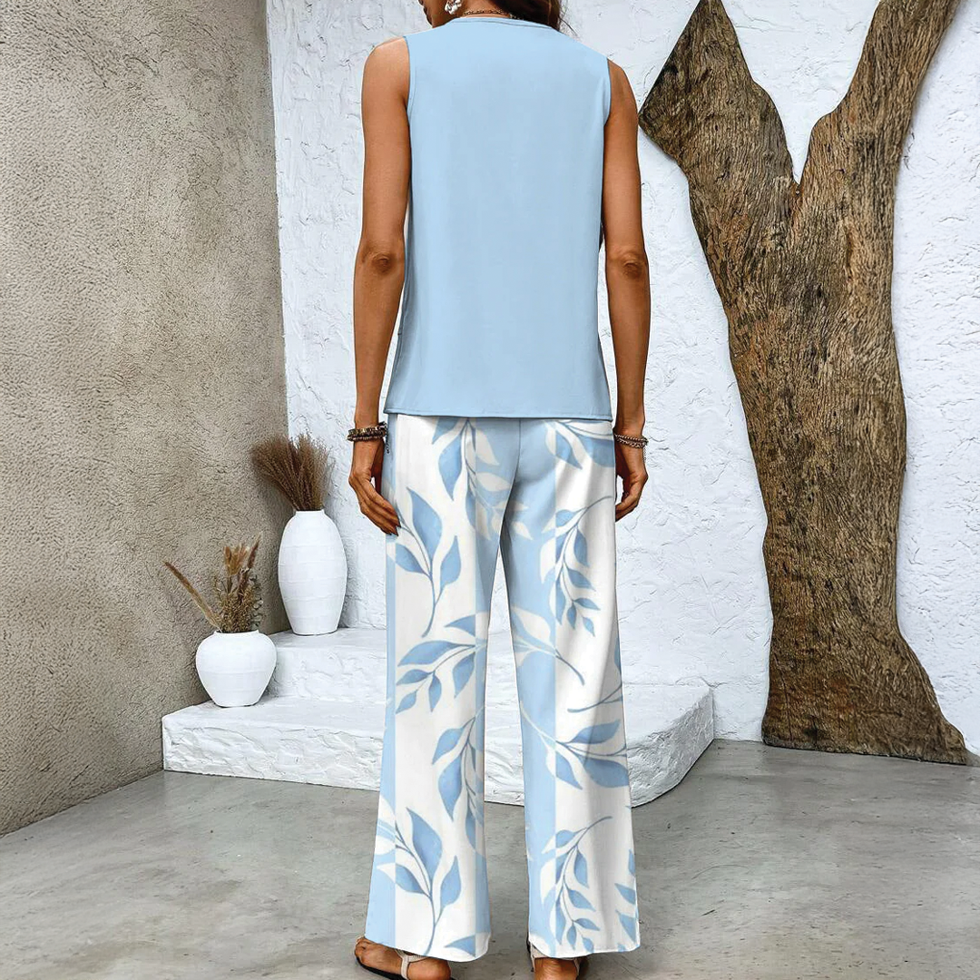 Giana - Stylish Layered Top Two Piece Sets
