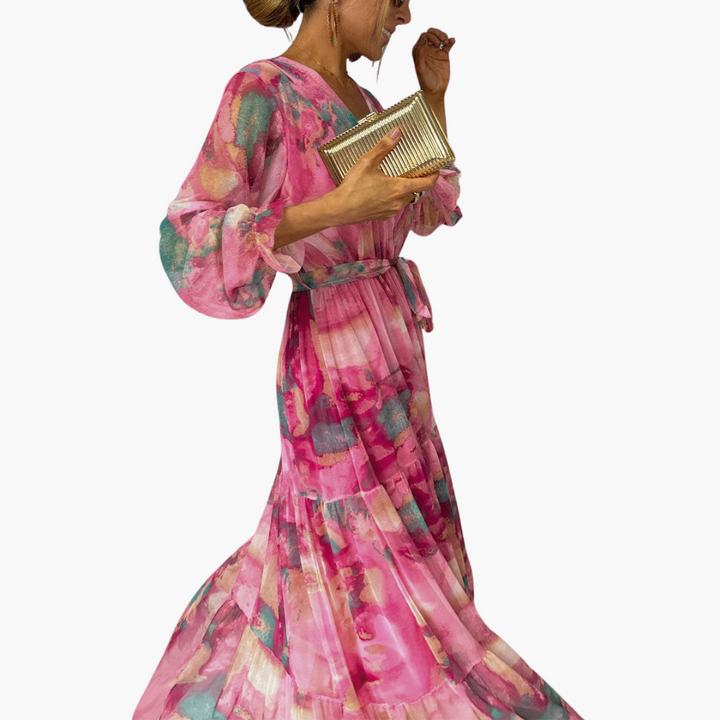 Birdie - Long Sleeve Summer Fashion Dress