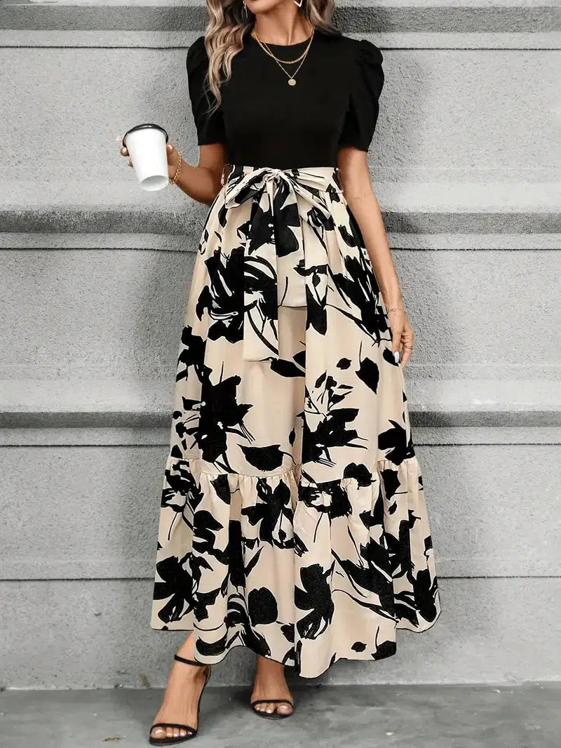 Amara | Botanical Elegance Maxi Dress