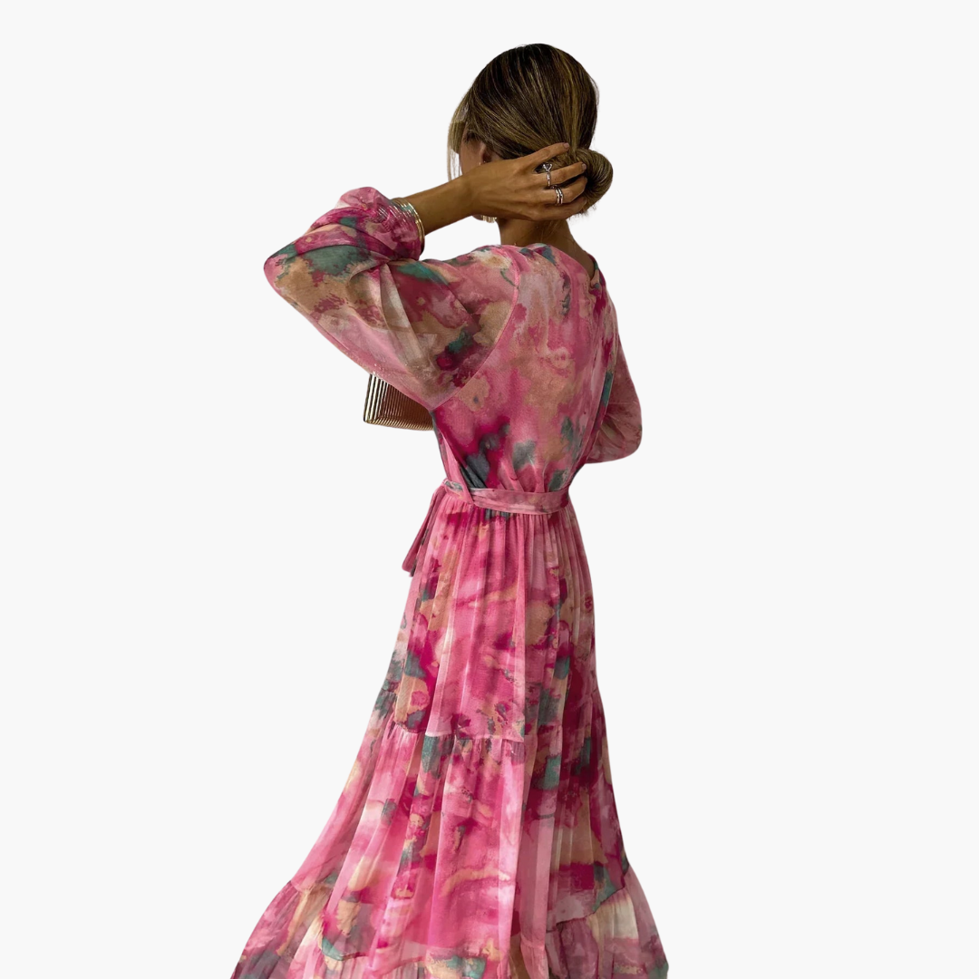 Birdie - Long Sleeve Summer Fashion Dress