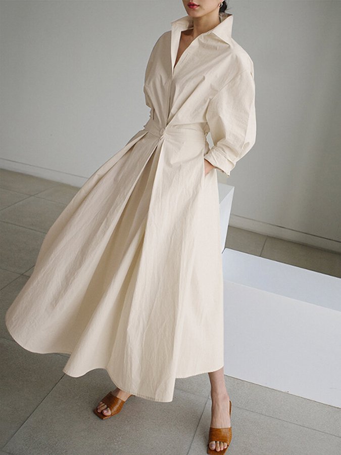 Nora | Polished Ease Maxi Dress