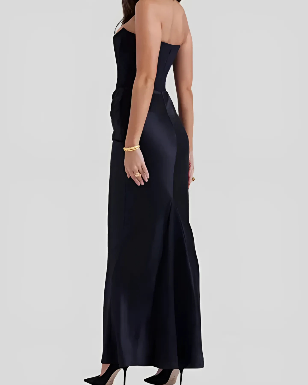 Thea - Elegant Wedding Guest Maxi Dress