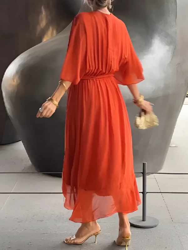 Alessandra | Graceful Confidence Midi Dress