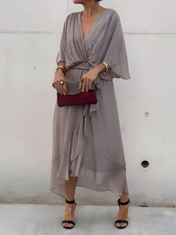 Alessandra | Graceful Confidence Midi Dress