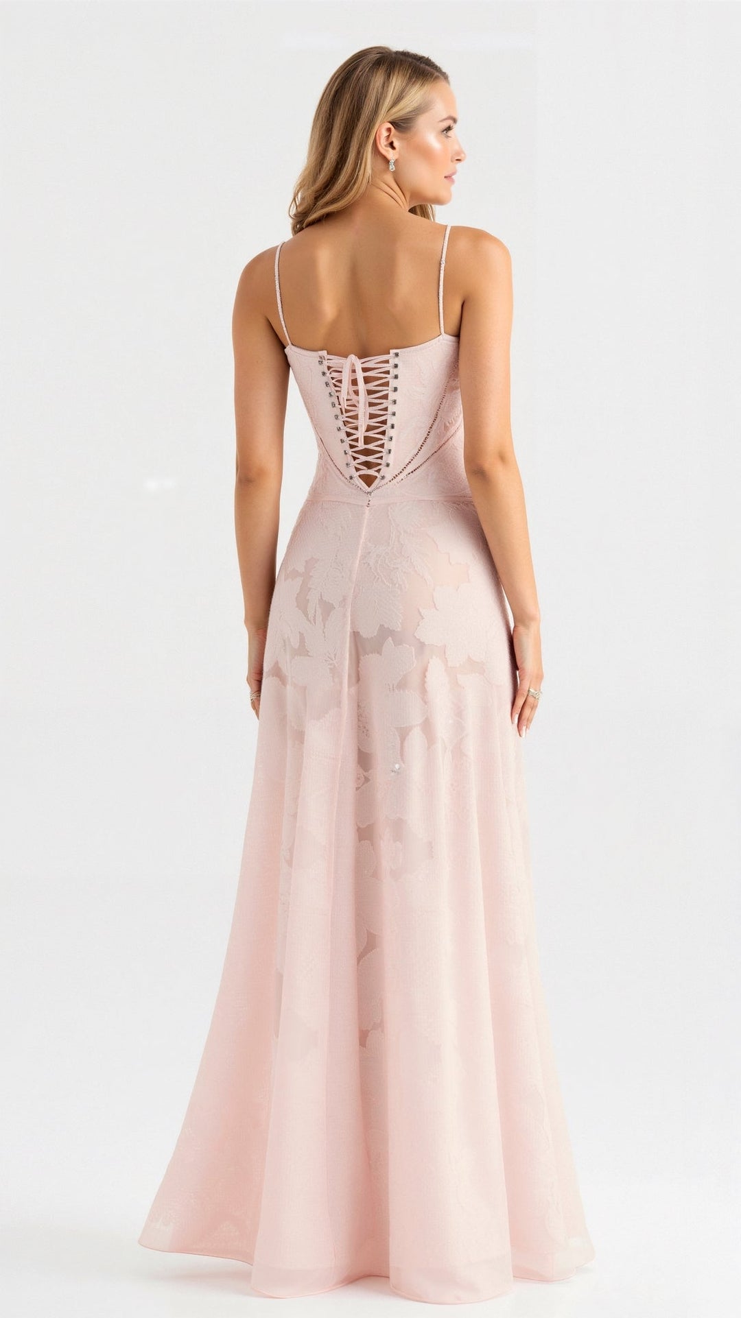 Laila - Elegant Warm Slip Maxi Wedding Guest Dress