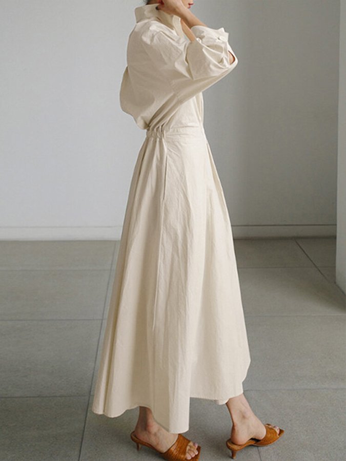 Nora | Polished Ease Maxi Dress