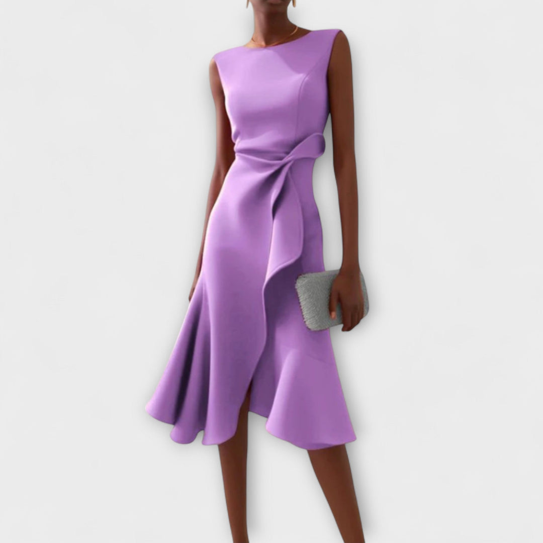 Etty - Sophisticated Midi Dress