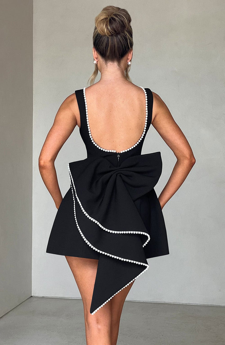 Tabitha - Women's Wedding Guest Structured Mini Dress