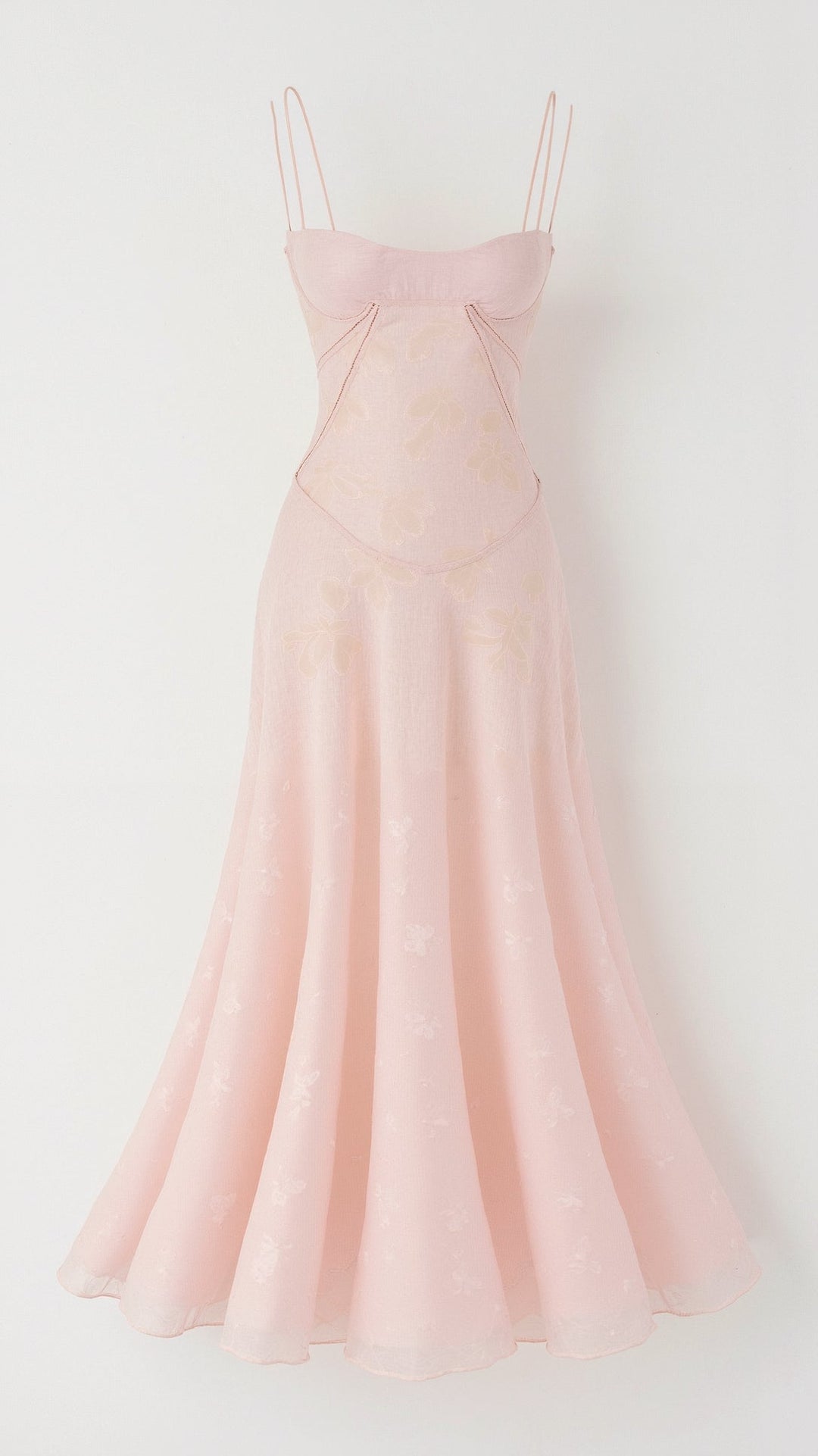Laila - Elegant Warm Slip Maxi Wedding Guest Dress