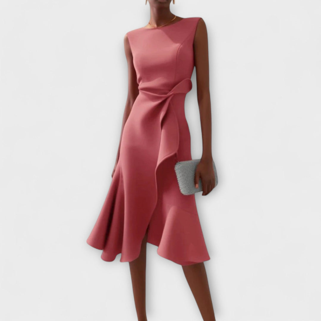 Etty - Sophisticated Midi Dress