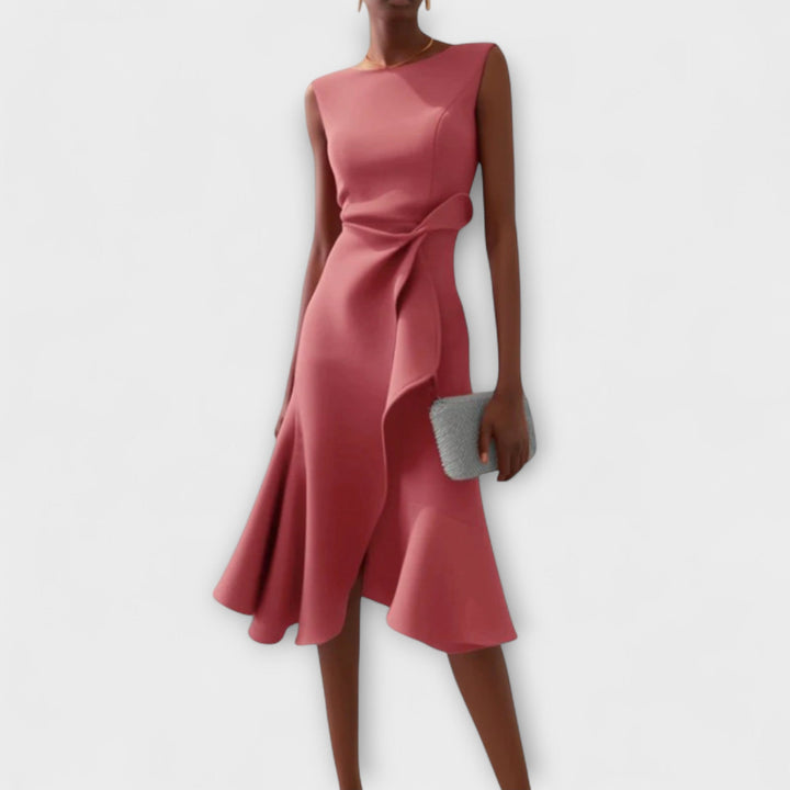 Etty - Sophisticated Midi Dress