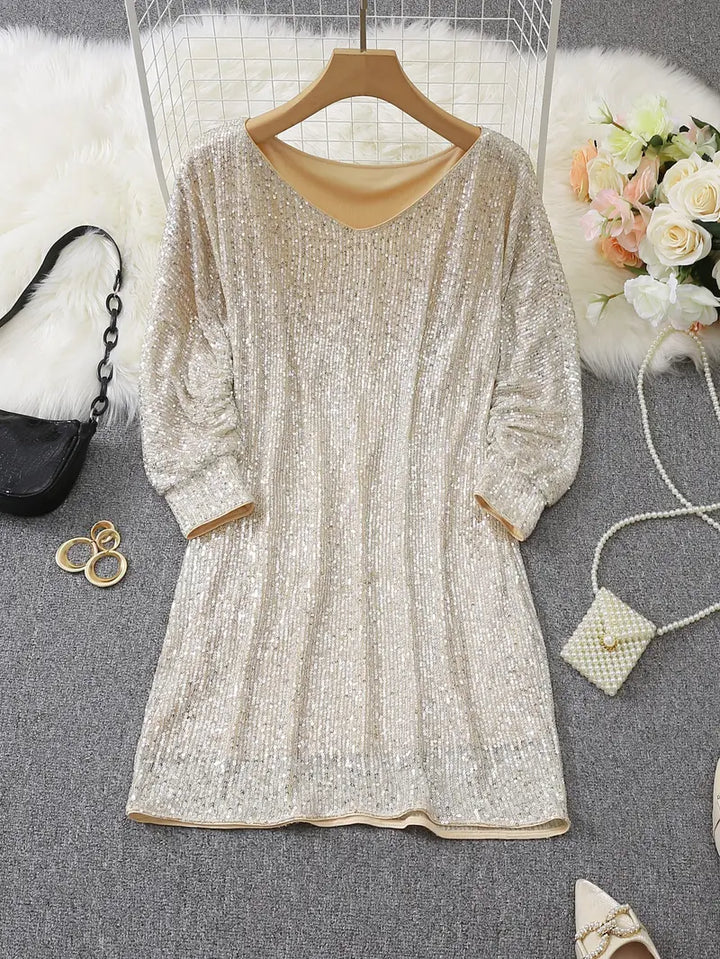 Arianie - Sequin Party Dress