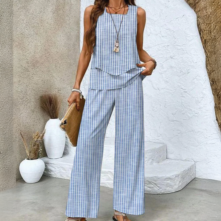 Giana - Stylish Layered Top Two Piece Sets