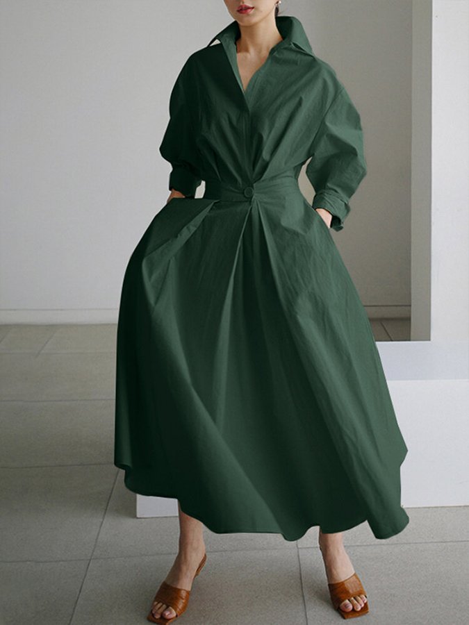 Nora | Polished Ease Maxi Dress