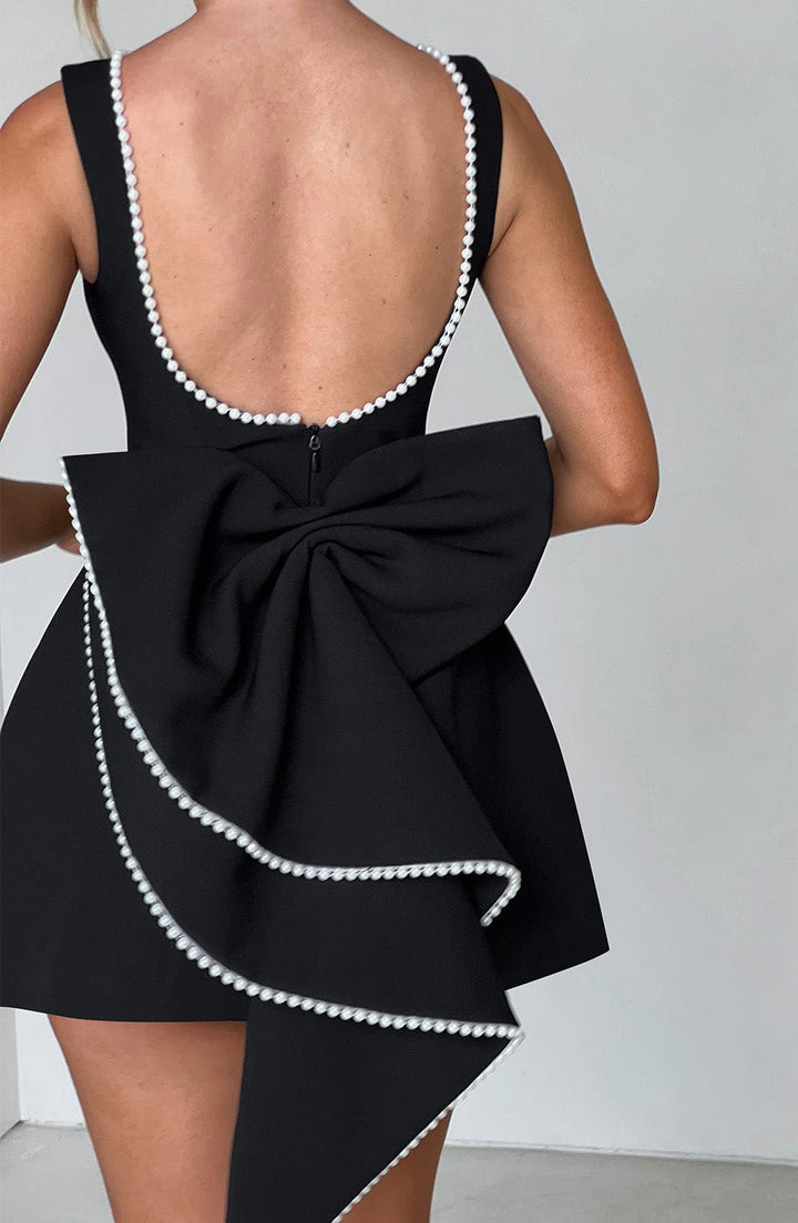 Tabitha - Women's Wedding Guest Structured Mini Dress