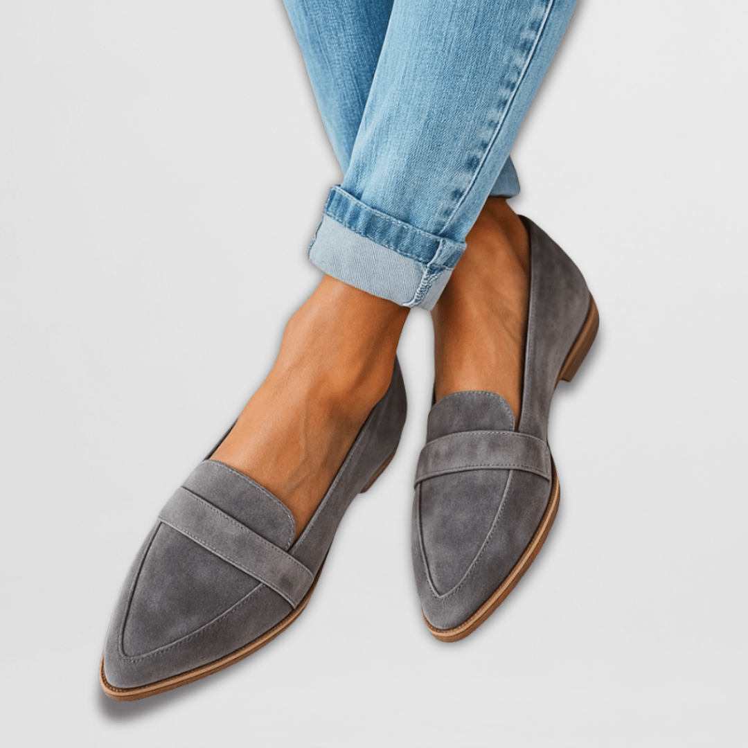 Garnet - Orthopedic Soft Suede Loafers