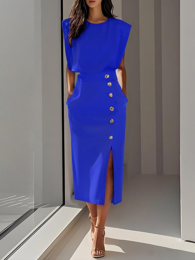 Giuliana | Refined Charm Midi Dress