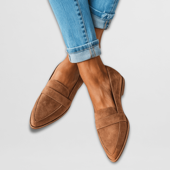 Garnet - Orthopedic Soft Suede Loafers