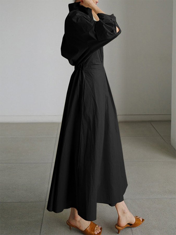 Nora | Polished Ease Maxi Dress