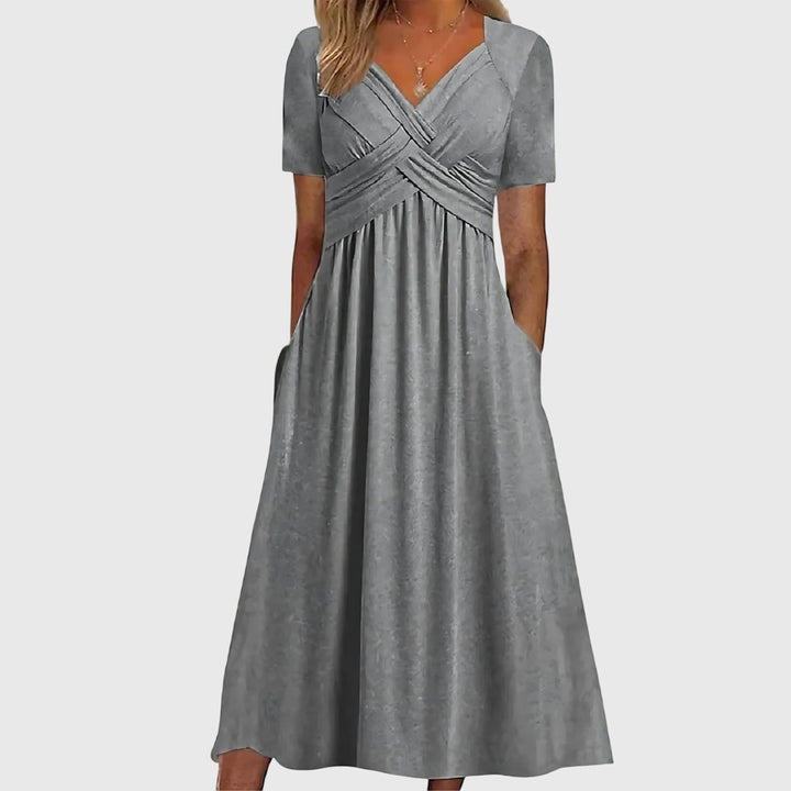 Clea - Midi Dress With Tummy Control