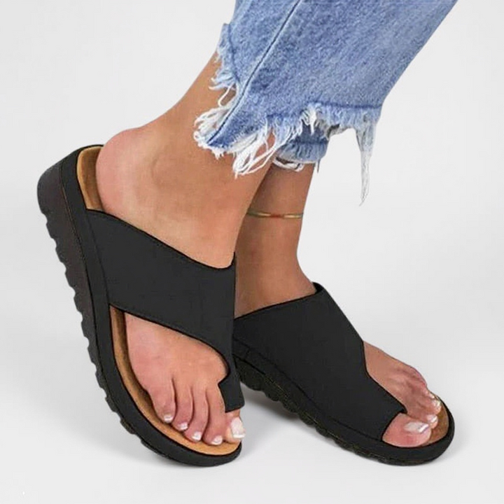 Emilia - Stylish Warm Toe Split Orthopedic Sandals