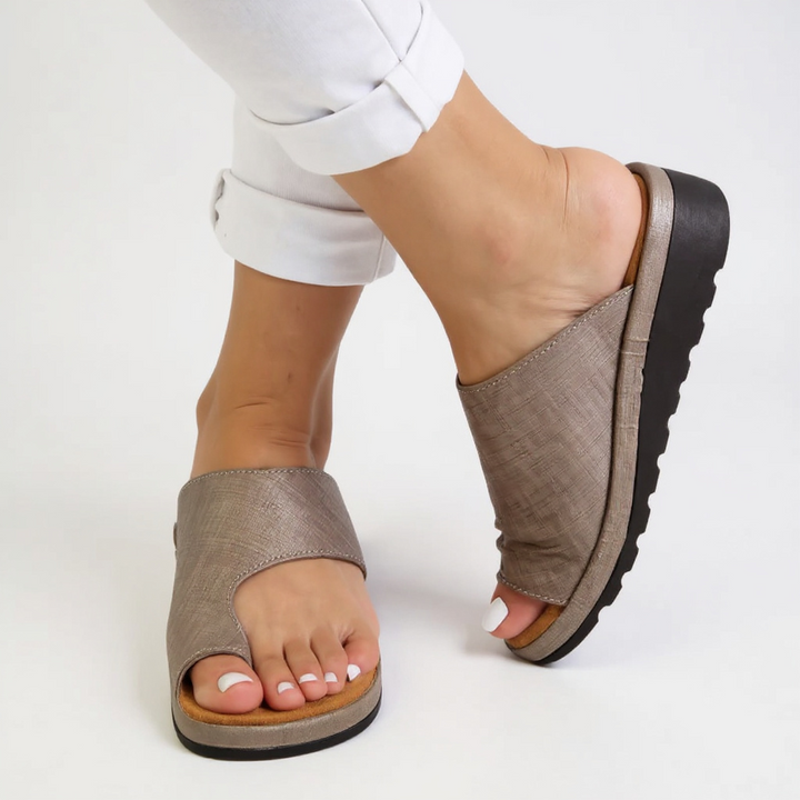 Emilia - Stylish Warm Toe Split Orthopedic Sandals