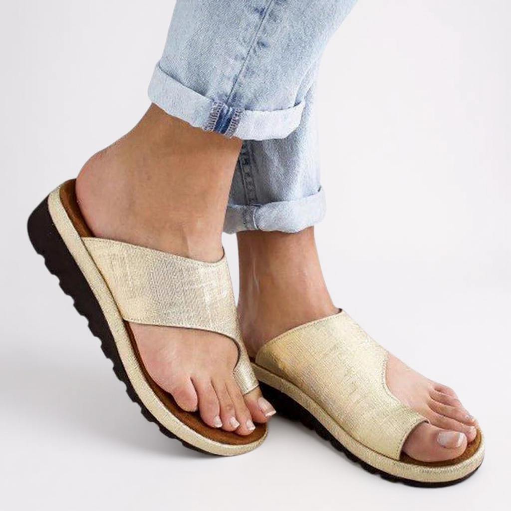Emilia - Stylish Warm Toe Split Orthopedic Sandals