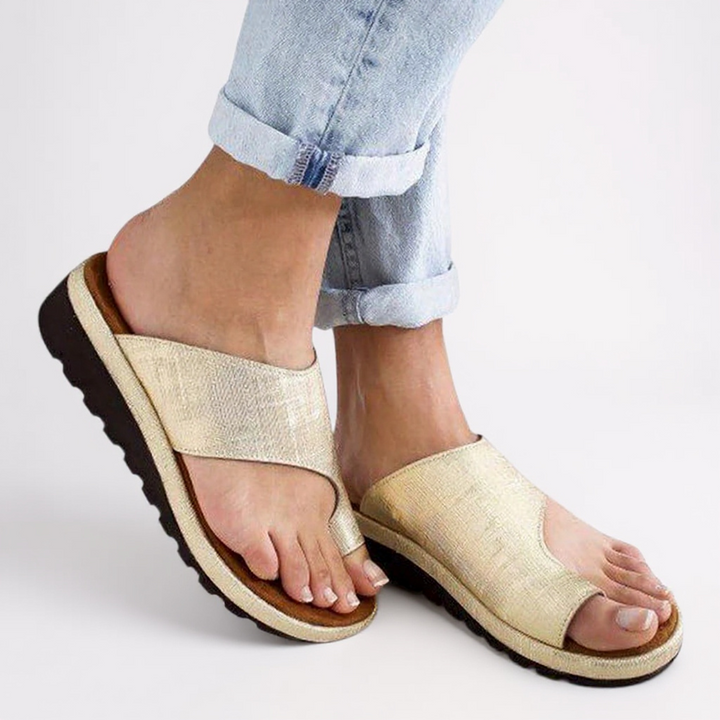 Emilia - Stylish Warm Toe Split Orthopedic Sandals