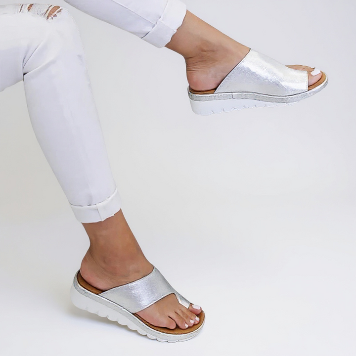 Emilia - Stylish Warm Toe Split Orthopedic Sandals