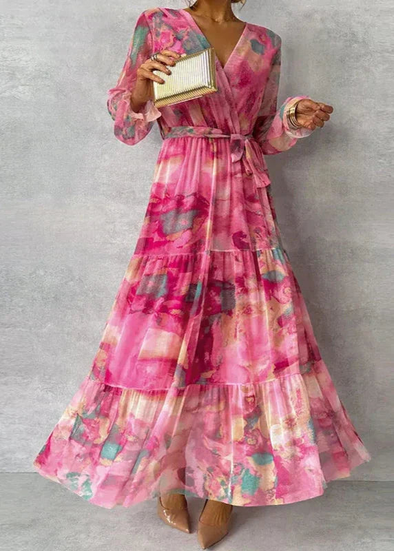 Sloane - Romantic Maxi Floral Dress
