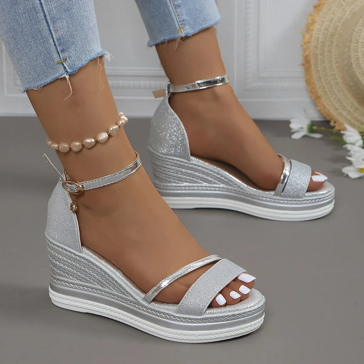 Esmae - Stylish Cushioned Footbed Orthopedic Sandals