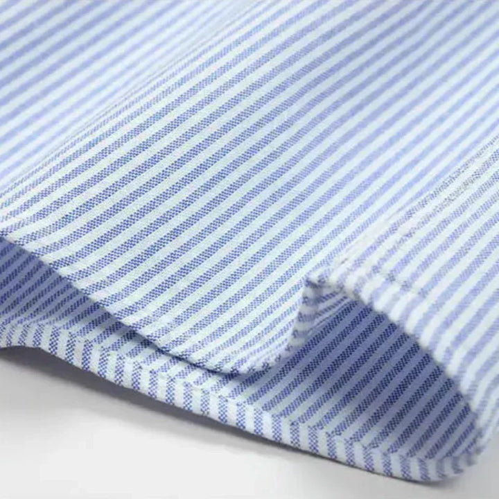Tristan - Classic Striped Cotton Mens Top