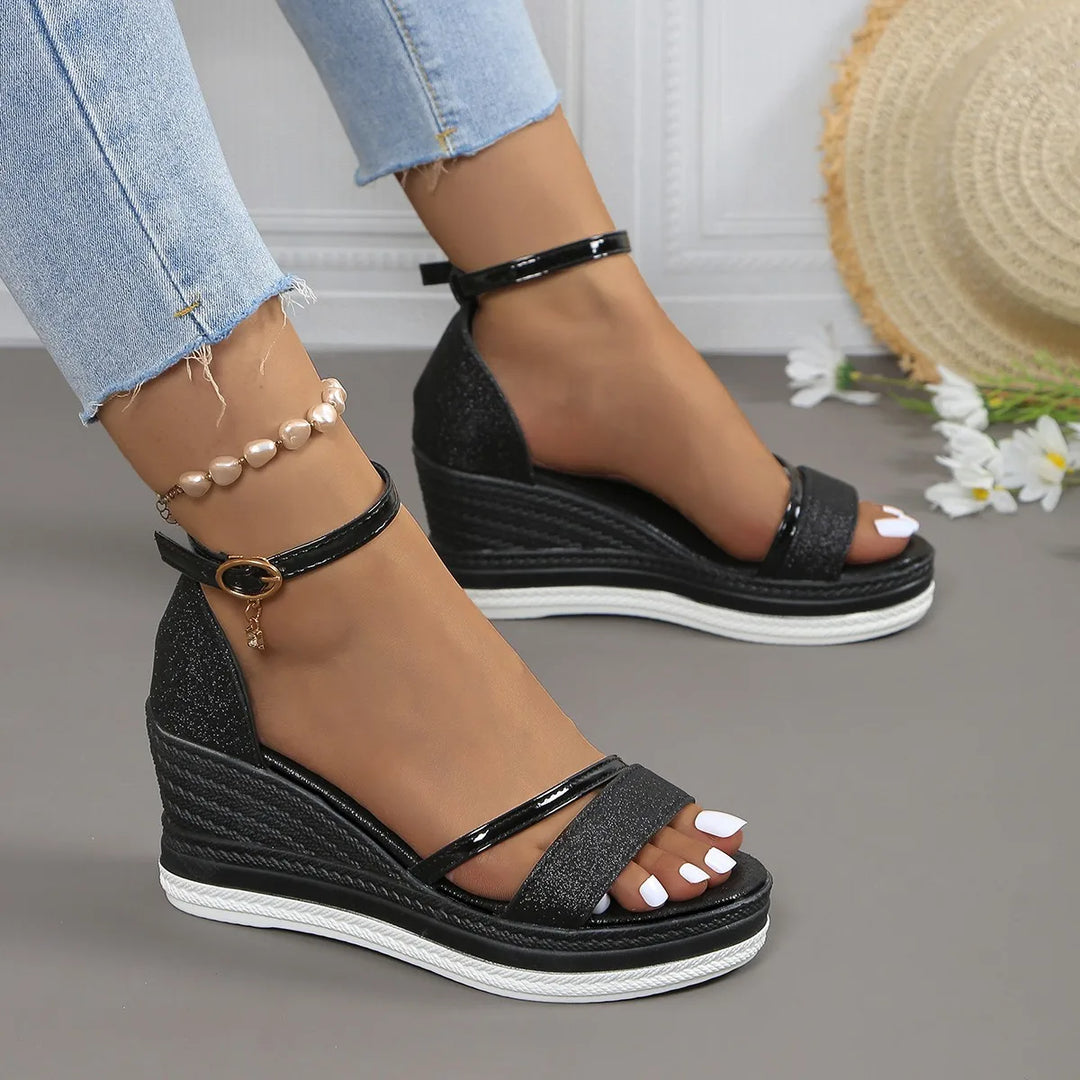 Esmae - Stylish Cushioned Footbed Orthopedic Sandals
